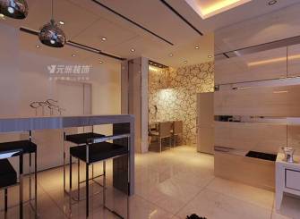 110㎡现代简约风格家庭吧台装修效果图-现代简约风格吧台椅图片