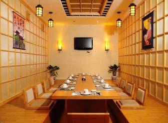 日式风格饭店吊顶装修图片-日式风格吊灯图片