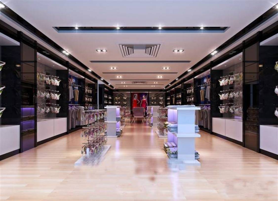 内衣店装修效果图_内衣店装修效果图大全