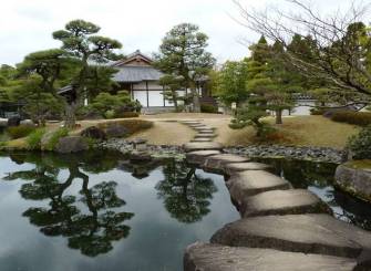 日式花园水池设计图片