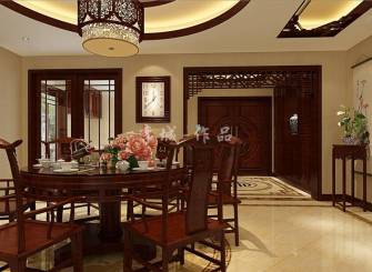 中式风格餐厅家具图片