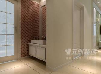 白色实木浴室柜图片