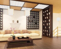日式装修风格，隔断有新招