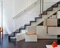 楼梯设计得好，也能为家省出不少空间！