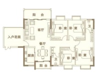 绿城西子兰·四室两厅  简约  半包8.4万