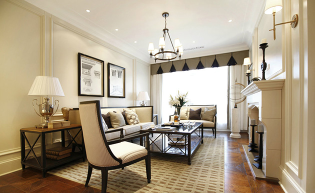 欧式风格家具让客厅更加凸显质感。