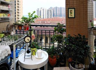 混搭阳台装饰设计图片