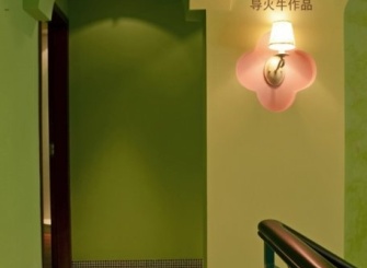 绿色田园玄关图片赏析