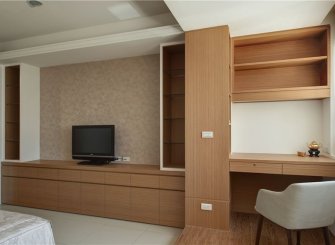 中式背景墙装修图
