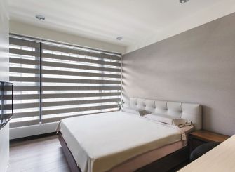 白色文艺宜家卧室效果图