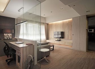 混搭风格隔断美图